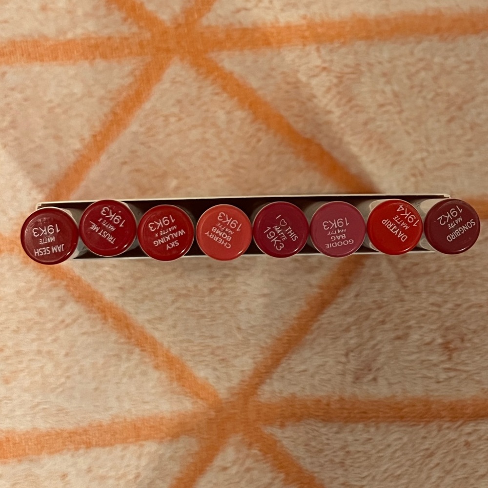 Set of 8 Colourpop Lippie Stix Brand New